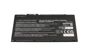 IPC-Computer battery compatible to Fujitsu CP809779-XX with 44.82Wh