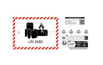 IPC-Computer battery compatible to HP 458274-364 with 74.88Wh