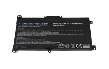 IPC-Computer battery compatible to HP 916366-421 with 47.31Wh