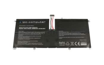 IPC-Computer battery compatible to HP HD04XL with 47Wh