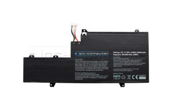IPC-Computer battery compatible to HP HSN-I04C with 44Wh