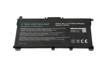 IPC-Computer battery compatible to HP HSTNN-LB7X with 41Wh