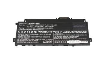 IPC-Computer battery compatible to HP PV03XL with 40.43Wh