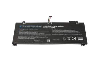 IPC-Computer battery compatible to Lenovo 4ICP/41/110 with 44Wh