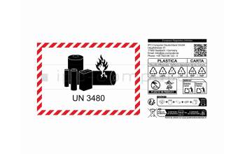 IPC-Computer battery compatible to Lenovo SB10F46464 with 44.08Wh