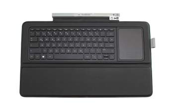 KBBT9881 original HP keyboard incl. topcase DE (german) black/black