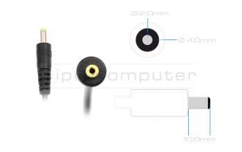 KP04800001 original Acer AC-adapter 48.0 Watt square