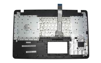 Keyboard (DE) black/black - without touchpad for Asus F751LD