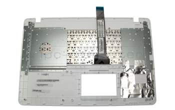 Keyboard (DE) black/white - without touchpad for Asus F751LAV