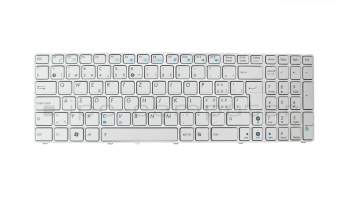 Keyboard, Swiss/French (CH/FR) - white for Asus R704VC