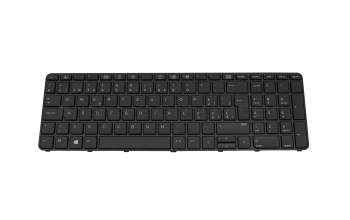 Keyboard CH (swiss) black/black matte original suitable for HP ProBook 455 G4