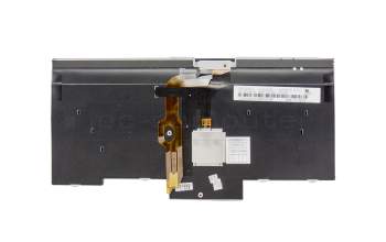 Keyboard CH (swiss) black/black matte with backlight and mouse-stick original suitable for Lenovo ThinkPad X230