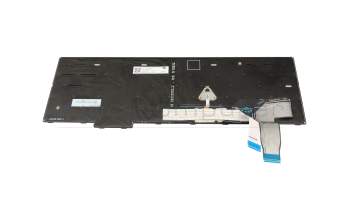 Keyboard CH (swiss) black/black with backlight and mouse-stick original suitable for Lenovo ThinkPad P16v Gen 1 (21FE/21FF)