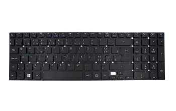 Keyboard CH (swiss) black original suitable for Acer Aspire V3-531