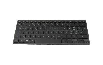 Keyboard CH (swiss) black original suitable for Acer TravelMate B5 (TMB514-31)