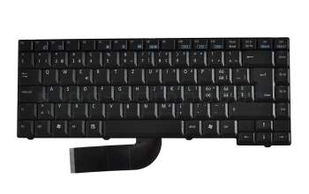Keyboard CH (swiss) black original suitable for Asus F5N