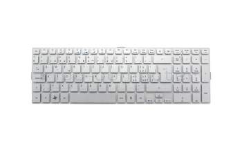 Keyboard CH (swiss) silver original suitable for Acer Aspire 5943G