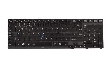 Keyboard DE (german) black/anthracite with mouse-stick original suitable for Toshiba Tecra R950