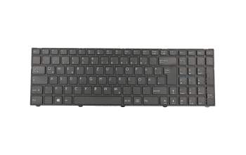 Keyboard DE (german) black/black matte incl. red WASD arrows original suitable for Medion Akoya E6429 (E15SUN)