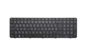 Keyboard DE (german) black/black matte original suitable for HP Pavilion g7-2100