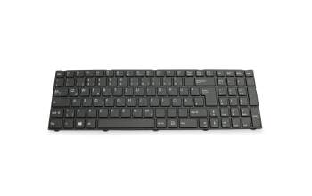 Keyboard DE (german) black/black matte original suitable for Medion Akoya E7424 (D17KUN)