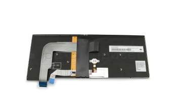 Keyboard DE (german) black/black matte with backlight suitable for Lenovo ThinkPad T470s (20HF/20HG/20JS/20JT)
