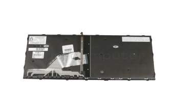 Keyboard DE (german) black/black matte with backlight without Numpad original suitable for HP ProBook 440 G5