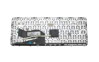 Keyboard DE (german) black/black matte with mouse-stick original suitable for HP ZBook 14
