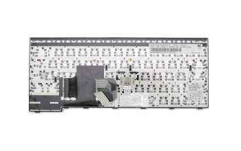 Keyboard DE (german) black/black matte with mouse-stick original suitable for Lenovo ThinkPad E475 (20H4)
