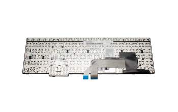 Keyboard DE (german) black/black matte with mouse-stick original suitable for Lenovo ThinkPad E560 (20EV/20EW)