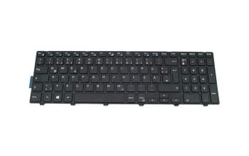 Keyboard DE (german) black/black original suitable for Dell Inspiron 15 (3543)