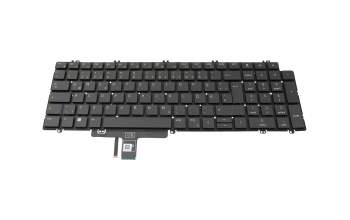 Keyboard DE (german) black/black original suitable for Dell Latitude 15 (5540) 2014