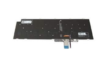 Keyboard DE (german) black/black original suitable for Dell Precision 16 (7680)