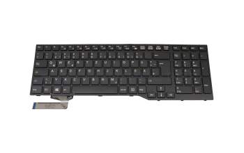 Keyboard DE (german) black/black original suitable for Fujitsu LifeBook A555