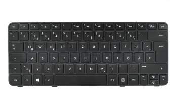 Keyboard DE (german) black/black original suitable for HP 3115m