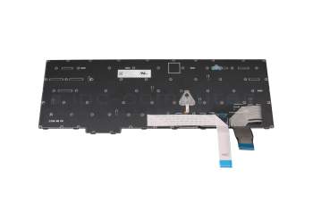 Keyboard DE (german) black/black original suitable for Lenovo ThinkPad T16 Gen 2 (21K7/21K8)