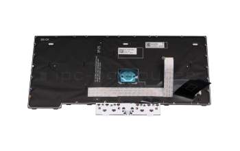 Keyboard DE (german) black/black with backlight and mouse-stick original suitable for Lenovo ThinkPad L14 Gen 2 (20X1/20X2)