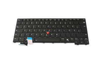 Keyboard DE (german) black/black with backlight and mouse-stick original suitable for Lenovo ThinkPad L14 Gen 6 (21SE)