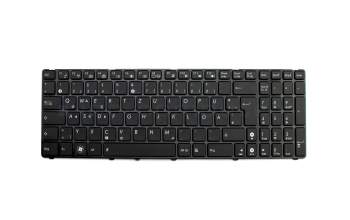 Keyboard DE (german) black/black with backlight original suitable for Asus K52F