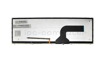 Keyboard DE (german) black/black with backlight original suitable for Asus X53SC