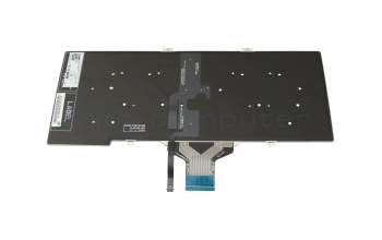 Keyboard DE (german) black/black with backlight original suitable for Dell Latitude 14 (5410)