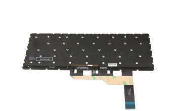 Keyboard DE (german) black/black with backlight original suitable for MSI WS66 10TK/10TM/10TL (MS-16V2)