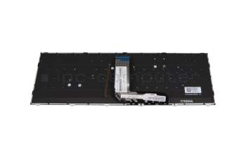 Keyboard DE (german) black/black with backlight original suitable for Mifcom Gaming Laptop i7-12700H (PD70PNN)