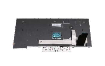 Keyboard DE (german) black/black with mouse-stick original suitable for Toshiba Satellite S50W-C