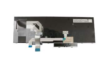 Keyboard DE (german) black/black with mouse-stick suitable for Lenovo ThinkPad T570 (20H9/20HA/20JW/20JX)