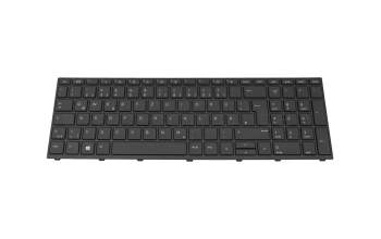 Keyboard DE (german) black/black with numpad original suitable for HP ProBook 450 G5