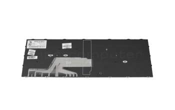 Keyboard DE (german) black/black with numpad original suitable for HP ProBook 450 G5