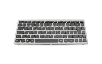Keyboard DE (german) black/grey original suitable for Lenovo IdeaPad Flex 14D (59xx)