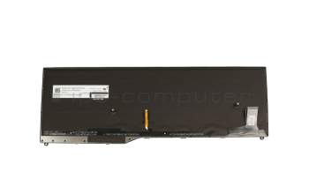 Keyboard DE (german) black/grey with backlight original suitable for Fujitsu LifeBook E458