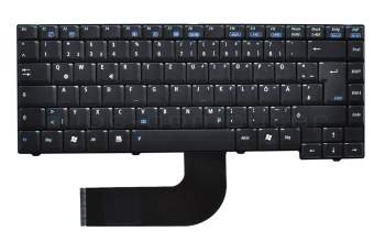 Keyboard DE (german) black original suitable for Asus F5R